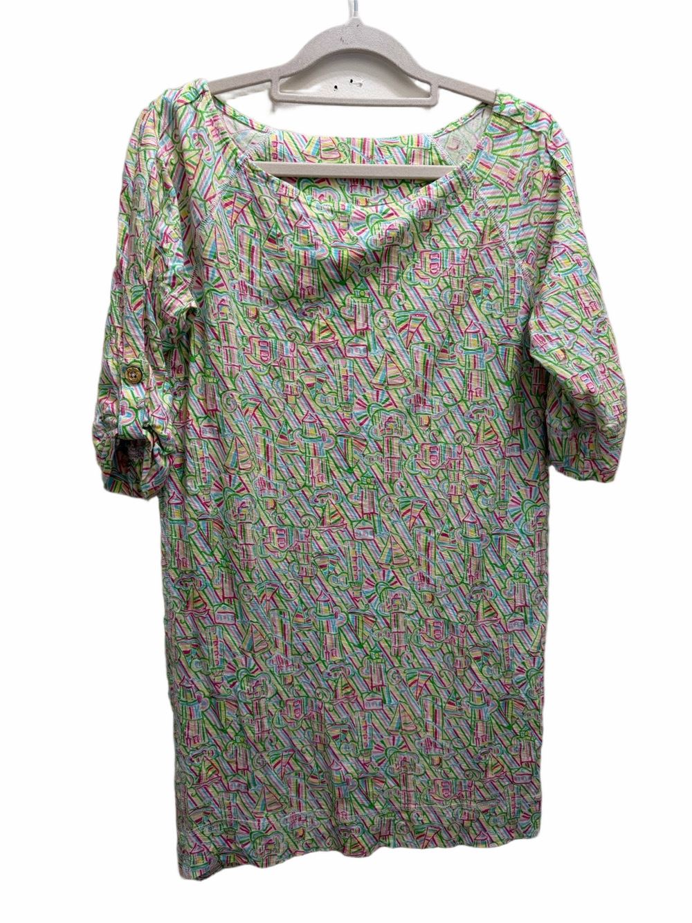 Lilly Pulitzer Guiding Light Lighthouse & Sail Dress med Style 32470